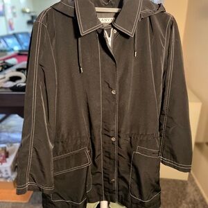 Bella Canvas Black Trench Coat